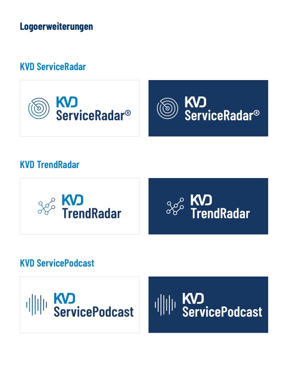 KVD-Logoerweiterungen